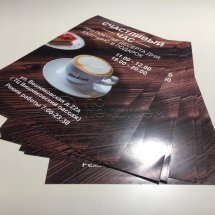 Листовки А6 для Макдоналдс
